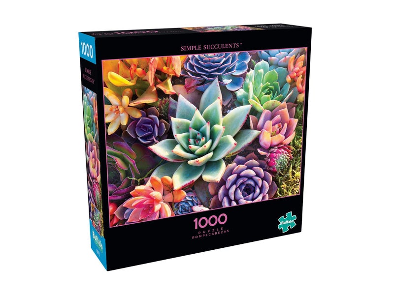 Buffalo Games - James Mertke - Simple Succulent - 1000 Piece Jigsaw Puzzle For Adults - Challenging Puzzle Perfect for Game Nights - Finished Puzzle Size is 26.75 x 19.75 - Image 3
