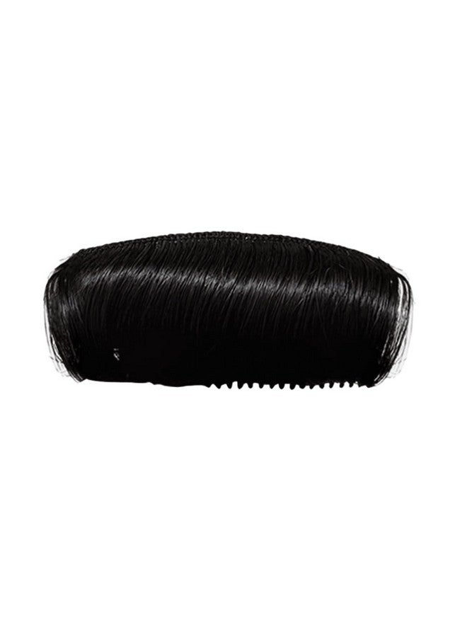 VIVIAN Bottom Bump Top Hair Black Synthetic Black Bump Puff Maker Extension - Image 2