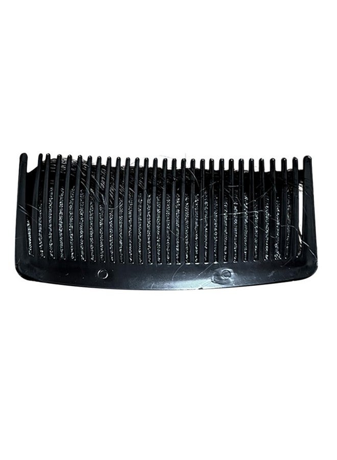 VIVIAN Bottom Bump Top Hair Black Synthetic Black Bump Puff Maker Extension - Image 3