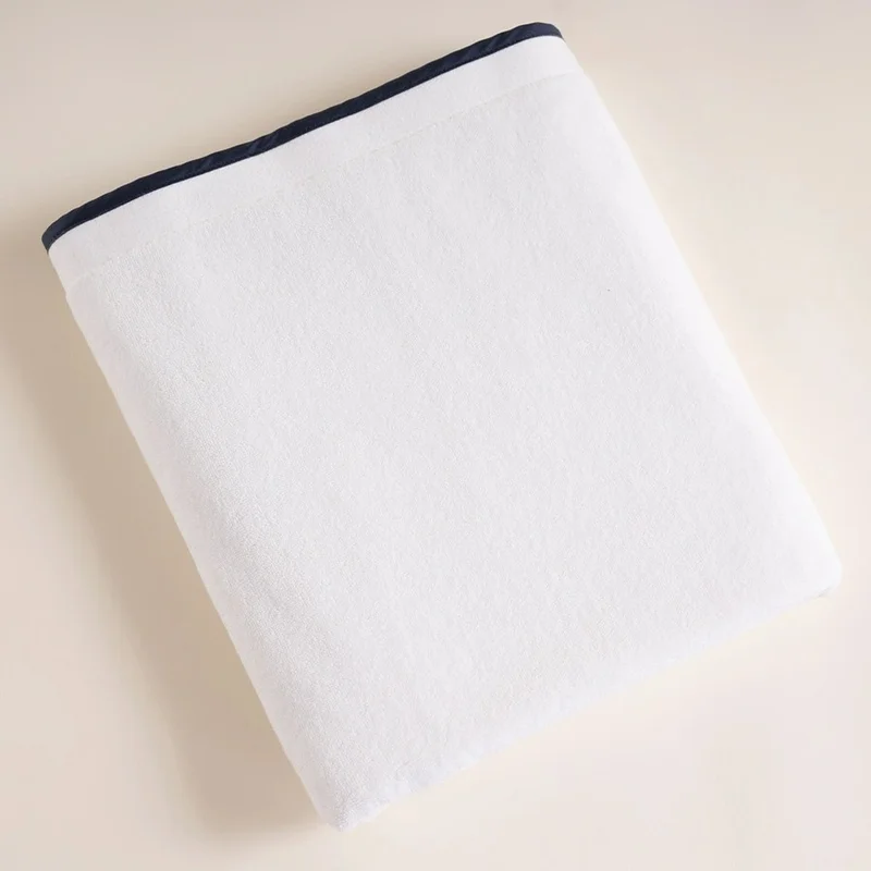 Penelope 100% Cotton Towel 100x150 cm Navy Blue - Liana Series