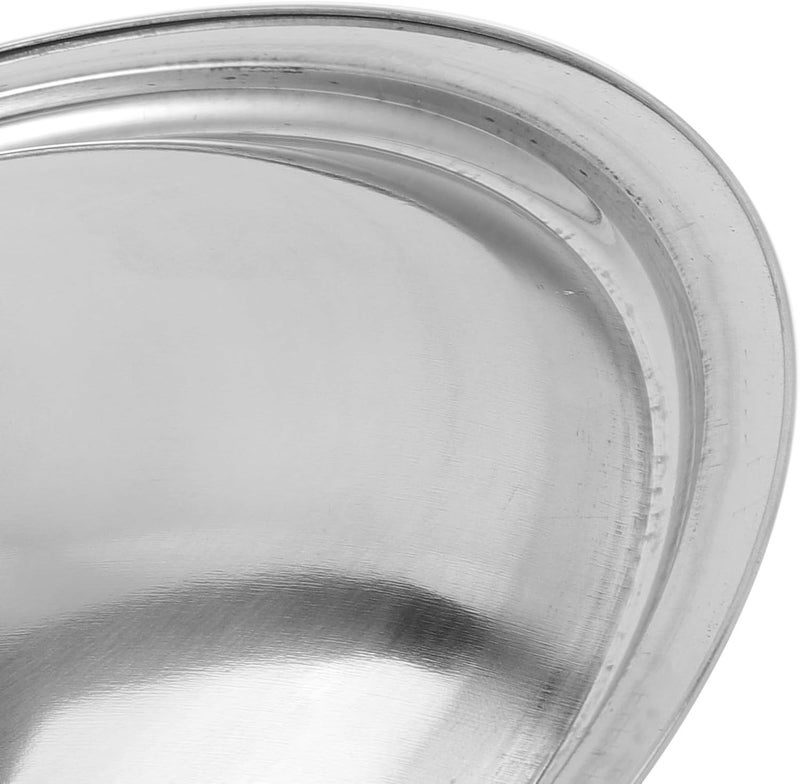 Zerodeko 2pcs Stainless Steel Pan Lids for Rural Cooking Stove, Metal Cookware Covers with Honeycomb Design, Household Replacement Pot Covers for Outdoor and Indoor Use - Image 3