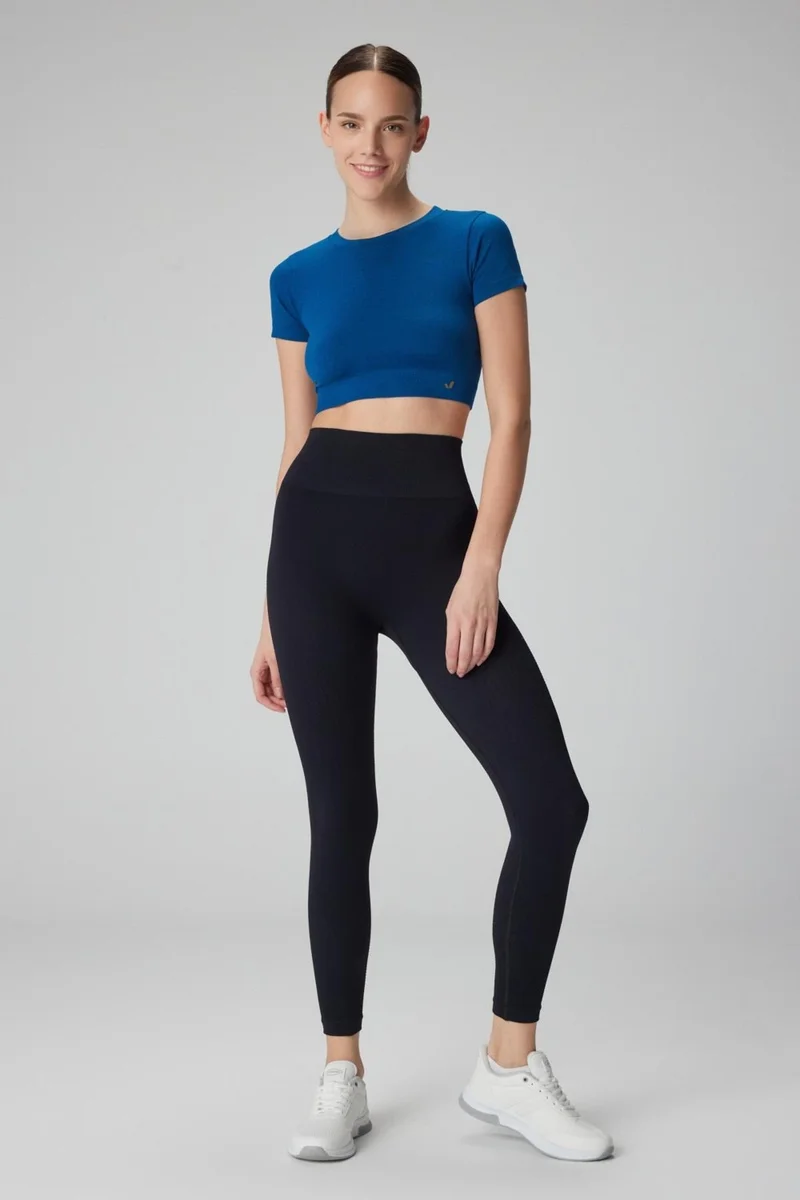جيرف Lily Pattern Detailed Sculpting Tights Black