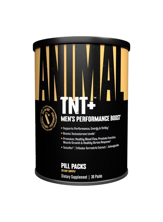 انيمال Animal TNT+ - دعم الرجال، دعم البروستاتا، مكمل غذائي ومقوي للتوتر، أكسيد النيتريك - Image 1
