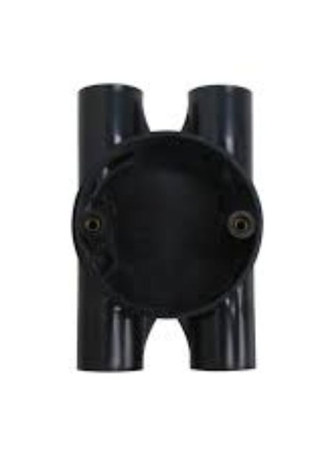 KNP Heavy Duty 4-Way Junction Box Pipe Fitting 20MM is a versatile and robust solution for creating secure connections in various piping systems.