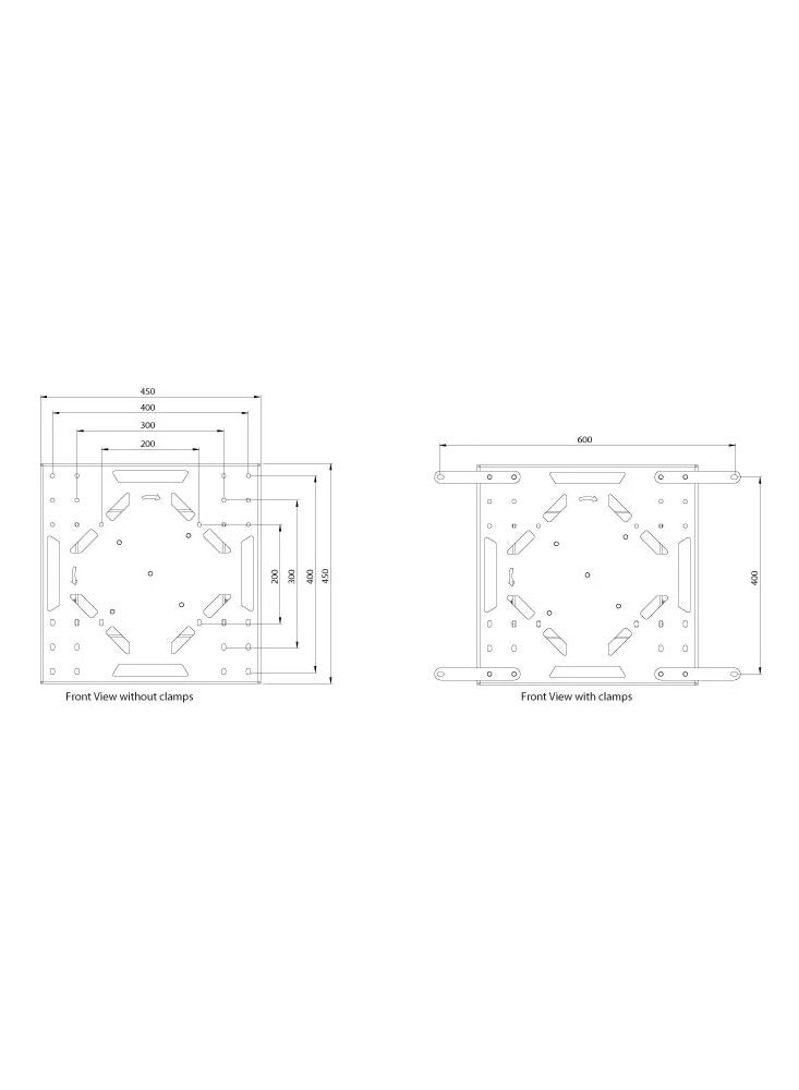 BEETEC Portrait TV Wall Mount for 43"-86" Screens upto 70 kg, VESA 600x400mm, Rotational Bracket for Landscape/Portrait Orientation, Adjustable Tilt +5°, White | TF-R64W - Image 2