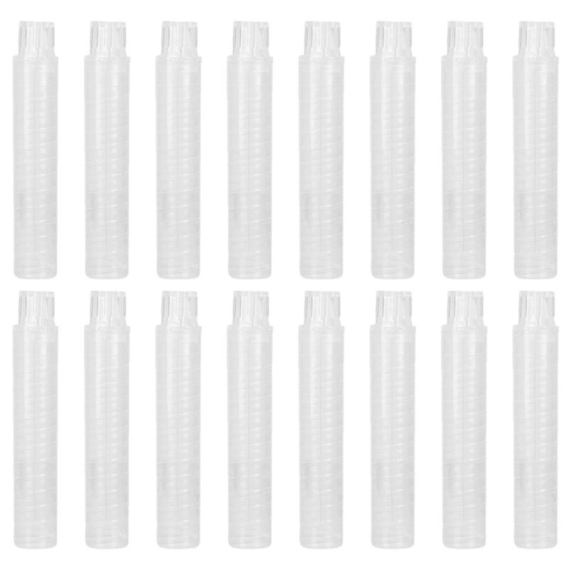 20 Pack White Water Soluble Plastic Chalk Clip Holder For School Home Use - Image 2