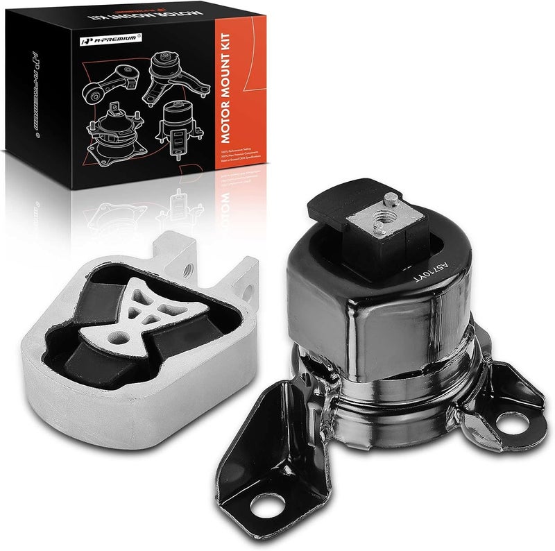 A-Premium 2PCS Engine Motor Mount and Torque Strut Mount Set for Ford Fusion 2013-2019 L4 2.5L - Image 1