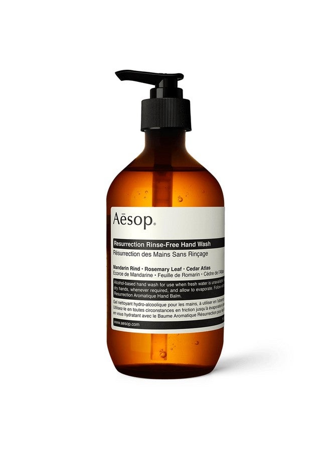 Aesop غسول اليدين Esop Resurrection Rinsefree؛ 500 مل/16.9 أونصة سائلة؛ خالٍ من البارابين وخالٍ من المواد الحيوانية - Image 1