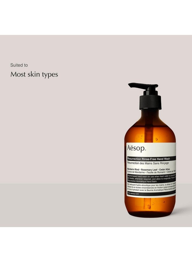 Aesop غسول اليدين Esop Resurrection Rinsefree؛ 500 مل/16.9 أونصة سائلة؛ خالٍ من البارابين وخالٍ من المواد الحيوانية - Image 3