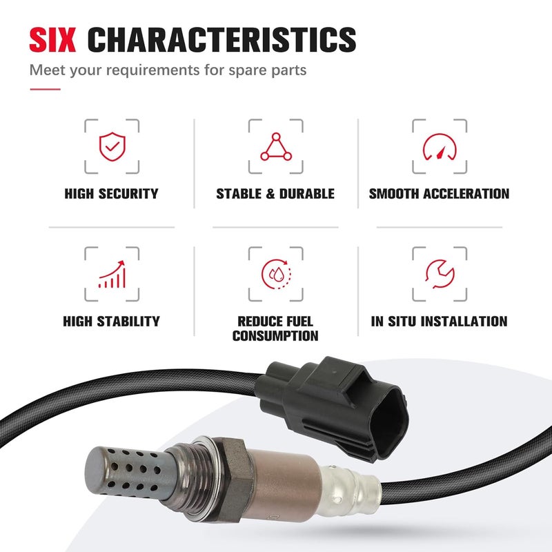 QIJIAUTO 234-5015 Upstream O2 Oxygen Sensor for Mazda 3 and Mazda 5 - Image 5