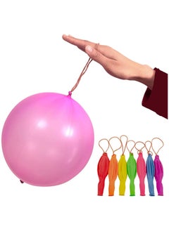50 Pecs Colourful Punch Balloons for Kids, Party Bag Fillers, Suitable for Birthday Weddings Party Decoration