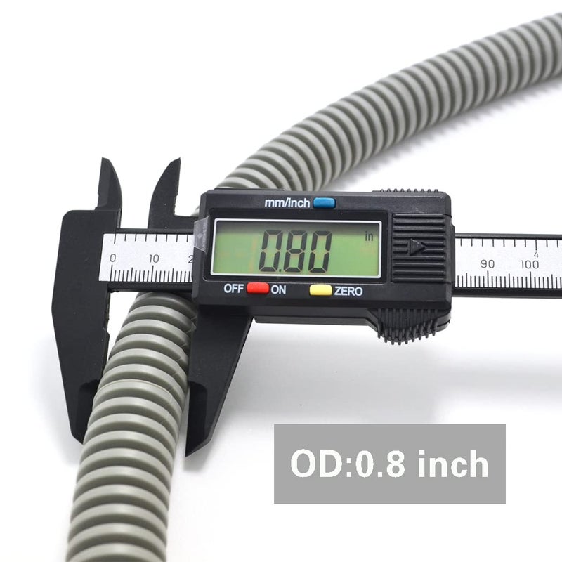 TT FLEX Universal Dishwasher Drain Hose - 6 Ft Discharge Hose - Corrugated And Flexible Dishwasher Hose Drain Replacement With Clamp - Image 5