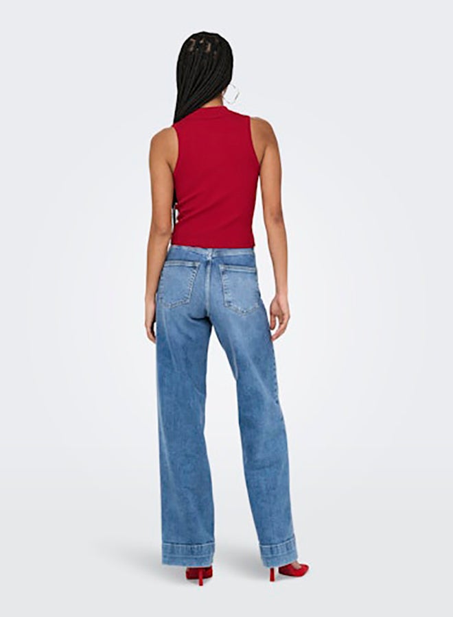 ONLY Onlmeddi Sl Polo Top Knt - Image 4