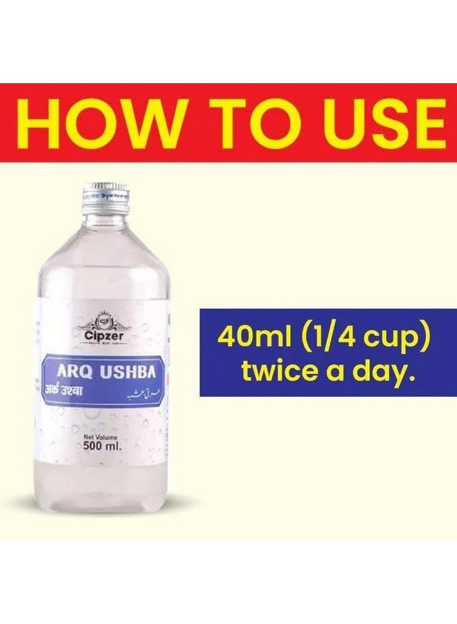 Cipzer Arq Ushba 500ML | Natural Ingredients | Blood Detox | Blood Purifier (Pack of 1) - Image 5