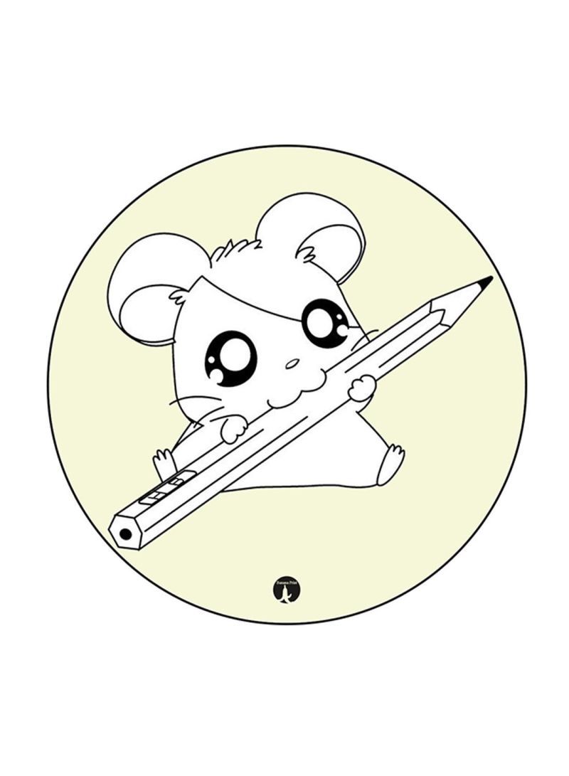 RKN Anime Hamtaro Printed Pin Multicolour - Image 2