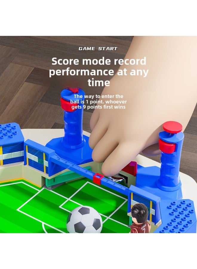 Children's Double Battle Table Soccer Parent-Child Interactive Educational Board Game 3-6 Years Old Boys' Toys Board Game-Colour:Table Football (medium Size) 2 Balls English Color Box - Image 5