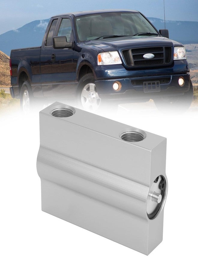 Foruly Automatic Transmission Oil Cooler-Valve, Replace 7L3Z7H322A, Fit for 2005-2008 Ford F-150 5.4L-V8, Thermostat Valve Auxiliary Transmission Oil Cooler Replacement Aluminum - Image 1