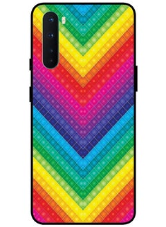 Protective Case Cover For OnePlus Nord Smart Series Printed Protective Case Cover for OnePlus Nord Multicolor Block