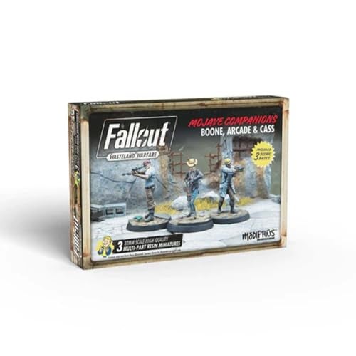 Modiphius Fallout Wasteland Warfare Boone Arcade and CassVarious - Image 1