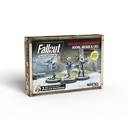 Modiphius Fallout Wasteland Warfare Boone Arcade and CassVarious - Image 5