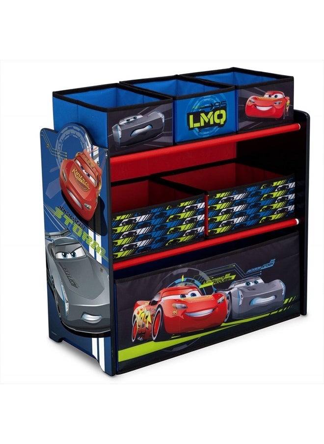 Delta CHILDREN - Multi-Bin Toy Organizer, Disney/Pixar Cars - Image 1