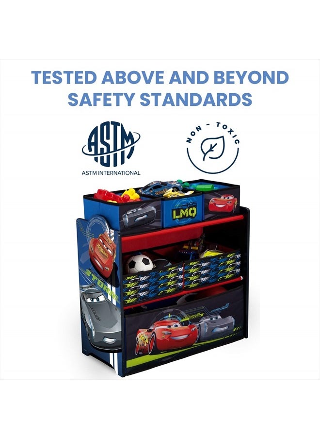 Delta CHILDREN - Multi-Bin Toy Organizer, Disney/Pixar Cars - Image 1