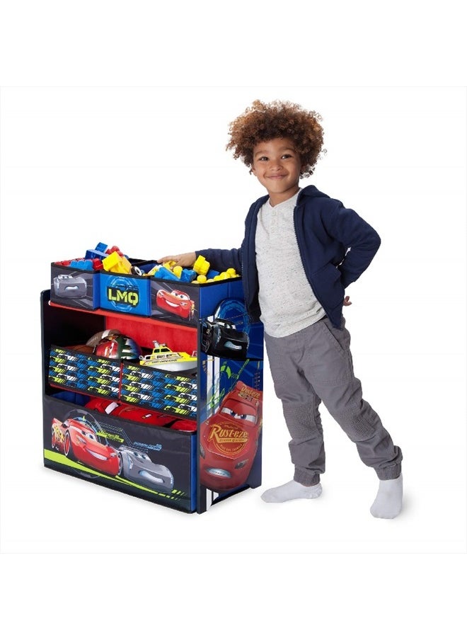 Delta CHILDREN - Multi-Bin Toy Organizer, Disney/Pixar Cars - Image 1
