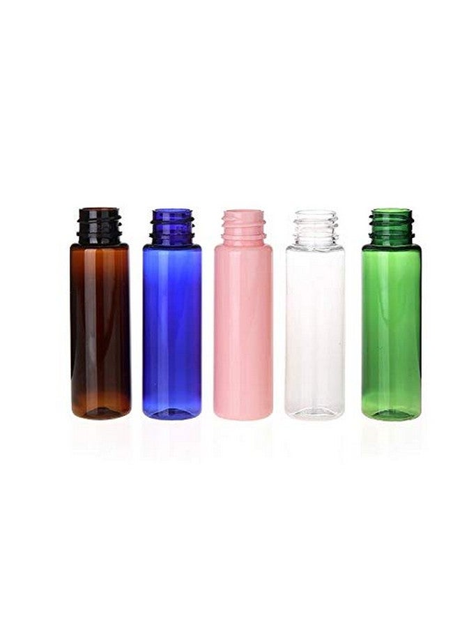 SYBL 6Pcs 30Ml1Oz Empty Refillable Plastic Lotion Pump Bottles Portable Cosmetic Makeup Sample Storage Container Vial Pot For Shower Gel Shampoo Toiletries Liquid(Blue) - Image 4