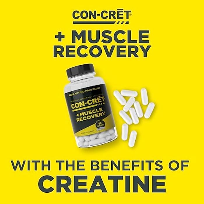 CON-CRET ProMera Sports Muscle Recovery, Concentrated Creatine and Alpha-GEE®, Supports Muscle Recovery, Reduces Soreness, Restores Muscle Health, 90 Capsules - Image 3