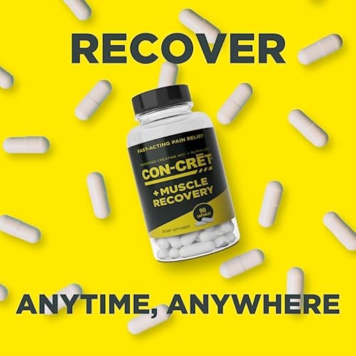CON-CRET ProMera Sports Muscle Recovery, Concentrated Creatine and Alpha-GEE®, Supports Muscle Recovery, Reduces Soreness, Restores Muscle Health, 90 Capsules - Image 5