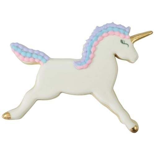 Anniversary House R & M Polyresin Coated Unicorn Cookie Cutter, 4.5-Inch, Purple - Image 2