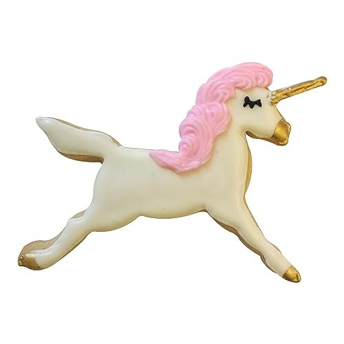 Anniversary House R & M Polyresin Coated Unicorn Cookie Cutter, 4.5-Inch, Purple - Image 4