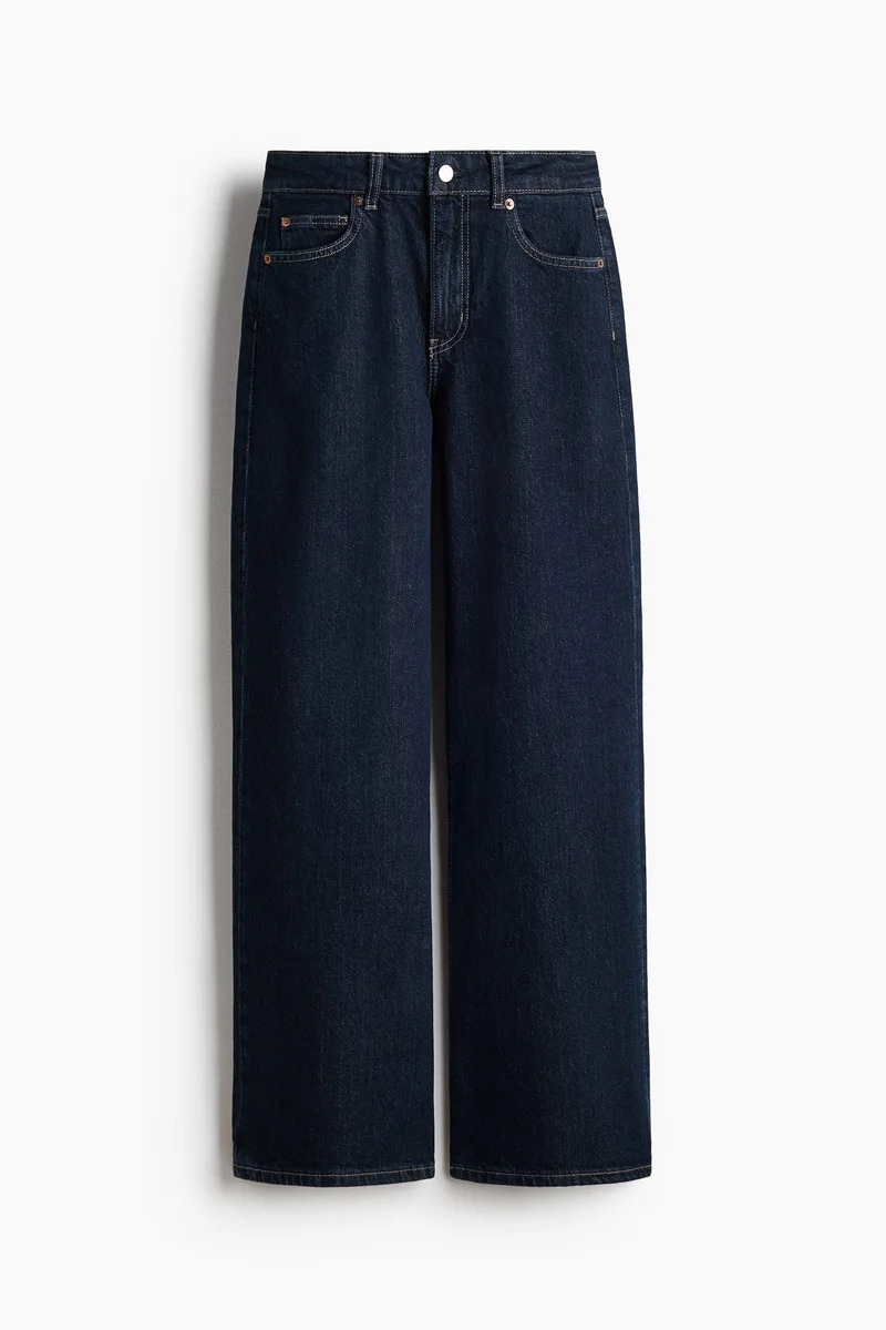 Wide High Jeans