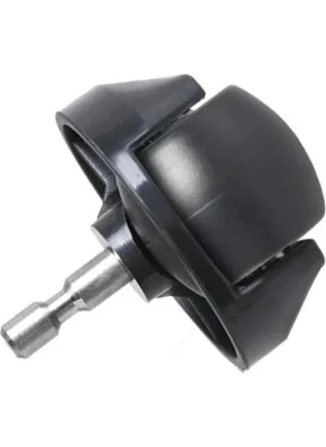 robotyedek robotspare Roborock Q7 Max, Q7 Max Plus Compatible Black Spare Wheel  - Image 1