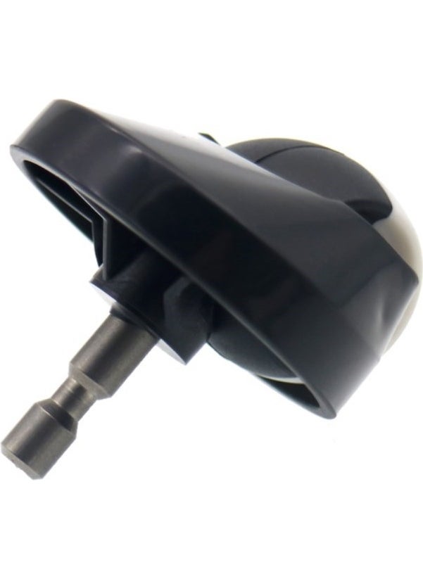 robotyedek robotspare Roborock Q7 Max, Q7 Max Plus Compatible Black Spare Wheel  - Image 3