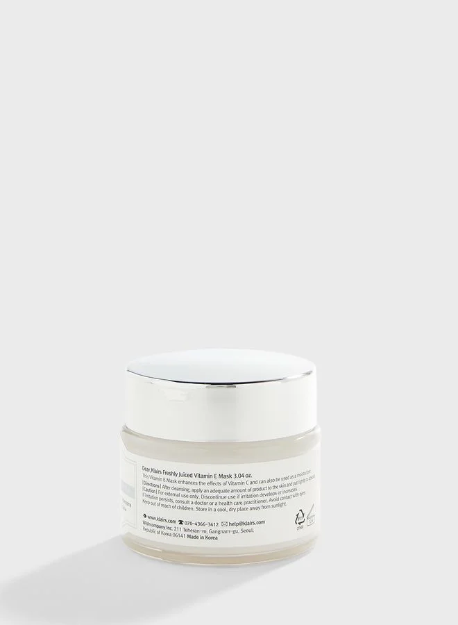 دير، كليرز Freshly Juiced Vitamin E Mask 90 ml