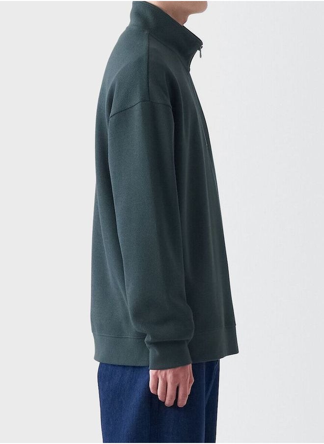 MUJI Double Knits Half Zip Sweatshirt  - Image 3