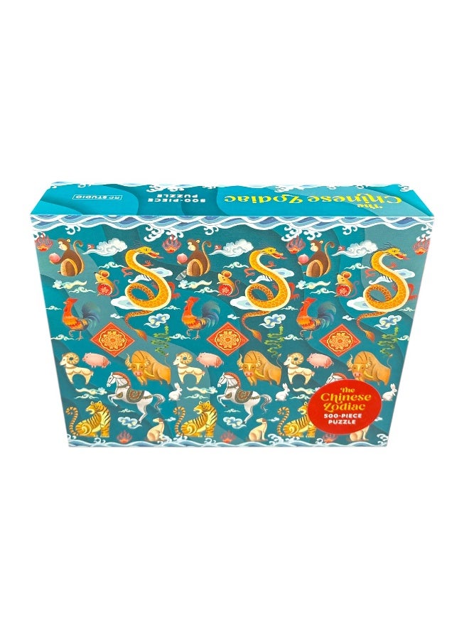 The Chinese Zodiac 500-Piece Puzzle - Image 1