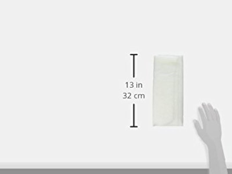 AC Safe فلتر مكيف هواء AC Safe EconomyPlus 15 بوصة عرض × 24 بوصة ارتفاع × 1/4 بوصة عمق من البوليستر - الكمية الإجمالية، 1 عدد (عبوة من 1)، رمادي - Image 2