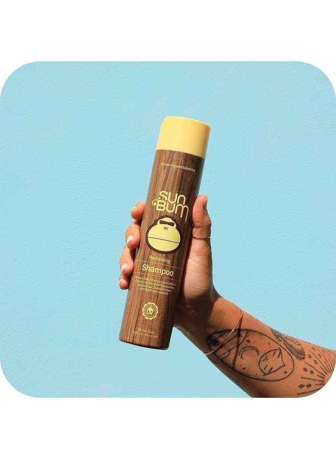 Sun Bum Sun Bum Revitalizing Shampoo and Conditioner Vegan and Cruelty Free Hydrating, Moisturizing and Shine Enhancing Hair Wash 10 Ounce Each - Image 3