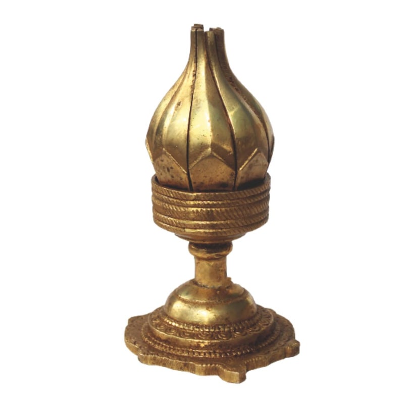 Bardiya Studios Foldable Blooming Lotus Candle Holder for All Occasions Unique Decor for Home Office Tabletop M  - Image 2
