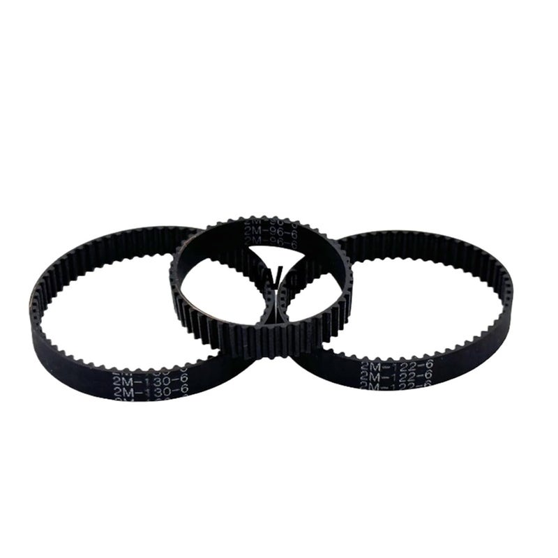2GT Belt Width 6/10mm GT2 Timing Belt Closed Loop Rubber Perimeter 52mm~166mm 2M Timing Synchronous Belt 3D Printer Belt Parts(2GT-66mm,Width 10mm) - Image 1