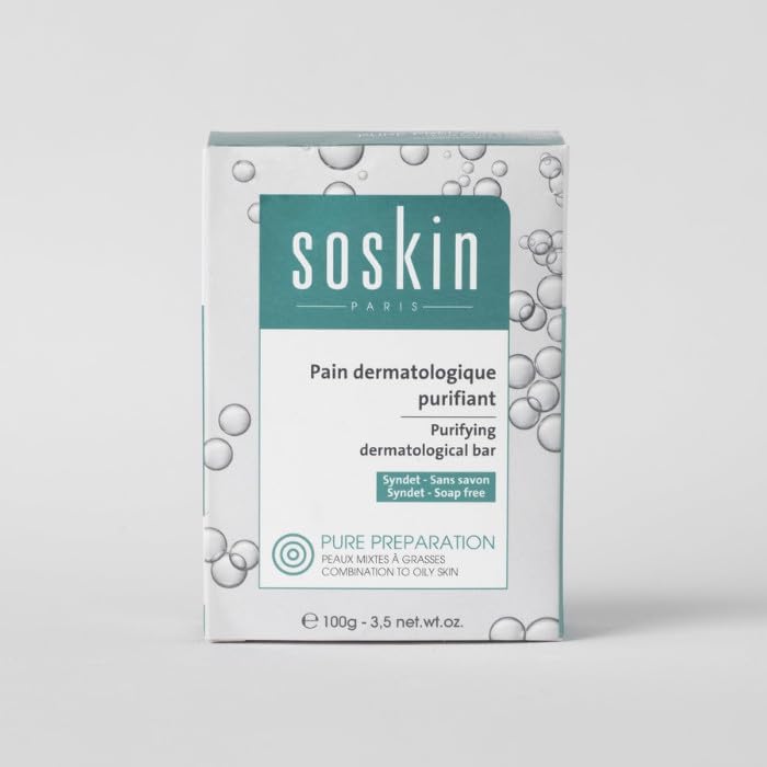 Soskin صابون سوسكين المنظف dermatological - 100 جرام لتنظيف وتطهير الوجه والجسم - Image 2