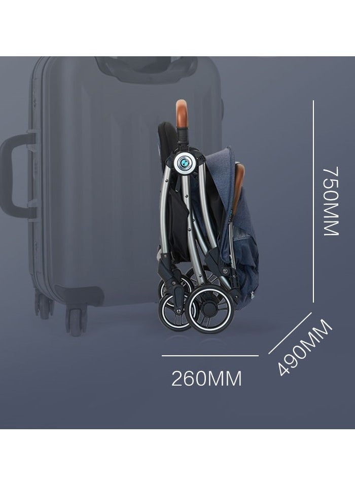 BabyDream - Babydream Zooper stroller-iron black - Image 1