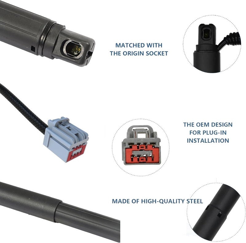 APSVE دعامة دعم الطاقة لرفع الباب الخلفي لسيارات كاديلاك إسكاليد، شيفروليه سوبربان، تاهو، جي إم سي يوكون (2015-2020) - Image 3