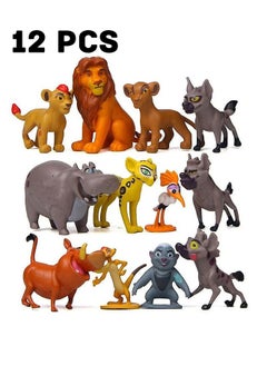 12Pcs 4x6cm Lion King Character Figure Set The Story Of Mufasa And Simba The Lion King Perfect Lion King Toy Collection Car Decoration Gift - pzsku/Z539F5A35960128981A6AZ/45/_/1739237209/dfa41e6f-bbd1-4b41-b21c-586b0e518a20