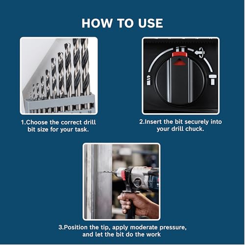 Bosch Professional HSS PointTeQ 10pcs Set, casse, Pack of 10 - Image 5