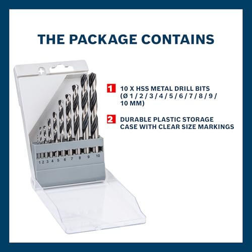Bosch Professional HSS PointTeQ 10pcs Set, casse, Pack of 10 - Image 2