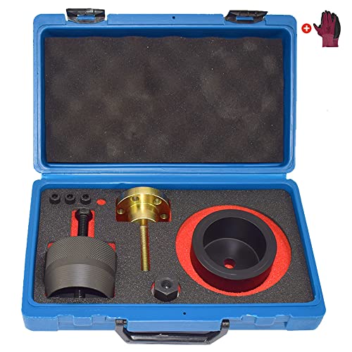 Yuesstloo 2241 Oil Seal Remover & Installer Kit, Compatible with BMW N20/N26, with Carrying Case & Gloves - Image 1