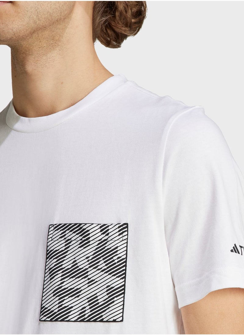 Adidas - Terrex Graphic Pocket Print T-Shirt - Image 1